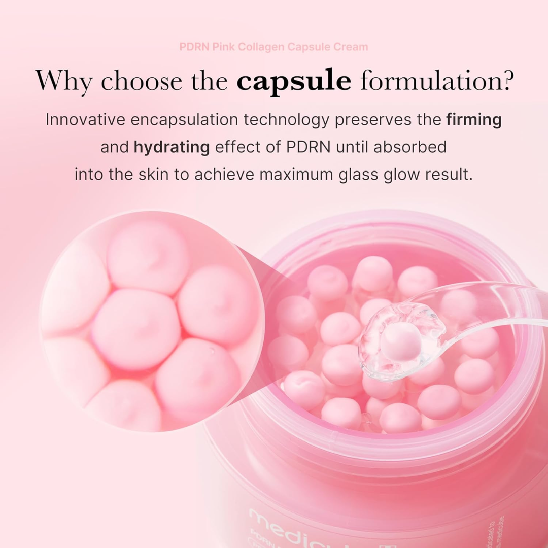 Medicube PDRN Pink Collagen Capsule Cream | Intensive PDRN Capsules