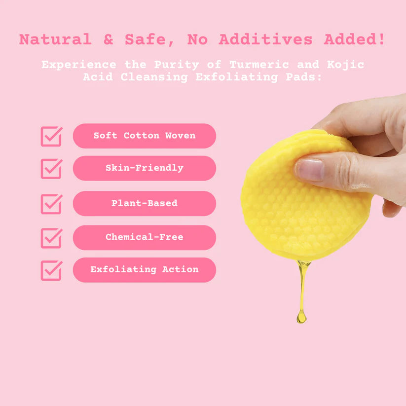 EverYouth Turmeric Kojic Acid Pads, Turmeric Kojic Acid Pads, Brightening Skin Pads, Skin Lightening Pads, Natural Exfoliating Pads, Radiant Skin Pads, Anti-Dark Spot Pads, Kojic Acid Skin Care, Turmeric Skin Treatment, Even Skin Tone Pads, Skin Rejuvenating Pads, Skin Clarifying Pads, Dark Spot Treatment Pads, Hyperpigmentation Treatment, Exfoliating Pads for Dull Skin, Moisturizing Skin Pads, Skin Revitalizing Pads, Anti-Aging Treatment Pads, All-Natural Skin Care Pads, Brightening and Firming Pads.