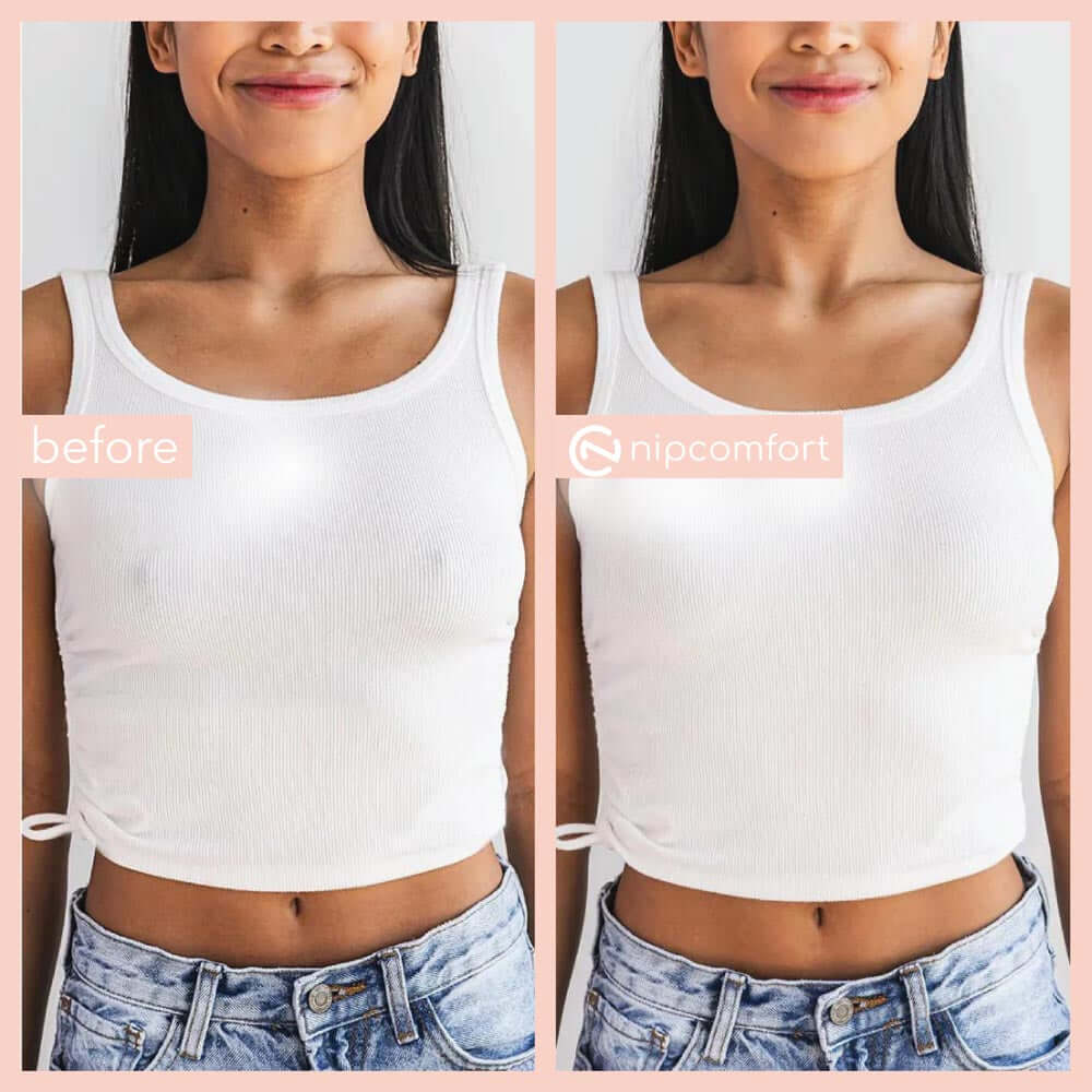 NipComfort Seamless Covers, Invisible Nipple Covers, Skin-Friendly Adhesive, Reusable & Washable, Ultra-Thin Design, Discreet Coverage, Comfortable Fit, Sweat-Resistant, No-Show Under Clothing, Perfect for Any Outfit, Soft & Flexible, Gentle on Skin, Lightweight & Breathable, Seamless Finish, Hypoallergenic Material, Secure & Long-Lasting Wear.