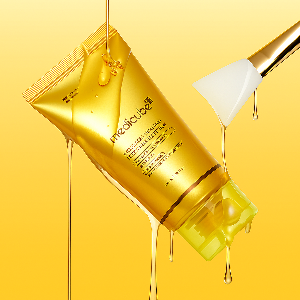 Medicube Kojic Acid And Turmeric Night Wrapping Mask | Anti-Inflammatory Action