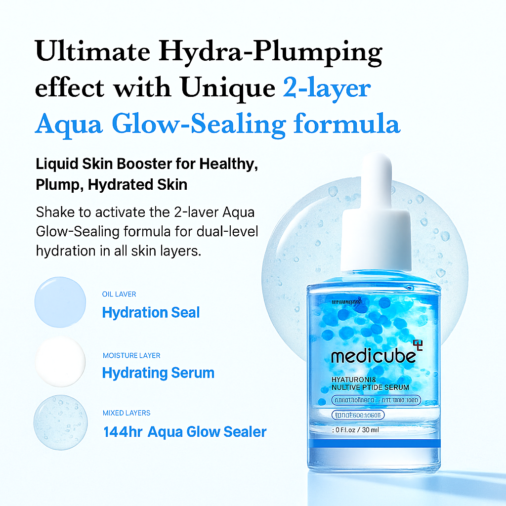 Medicube Hyaluronic Multi Peptide Serum | Deep Hydrates And Firms Skin