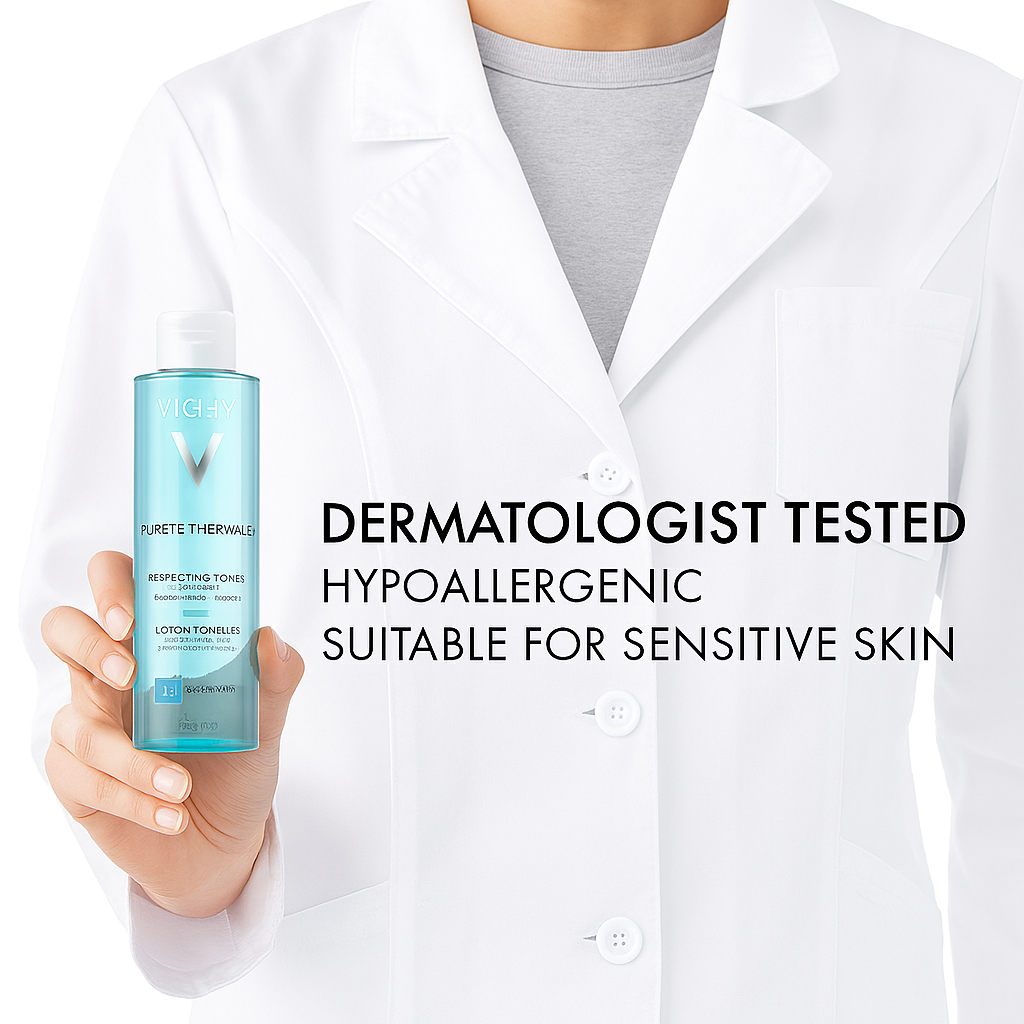 Vichy Purete Thermale Tonic Lotion 200ml | Micellar Water Enriched With Minerals