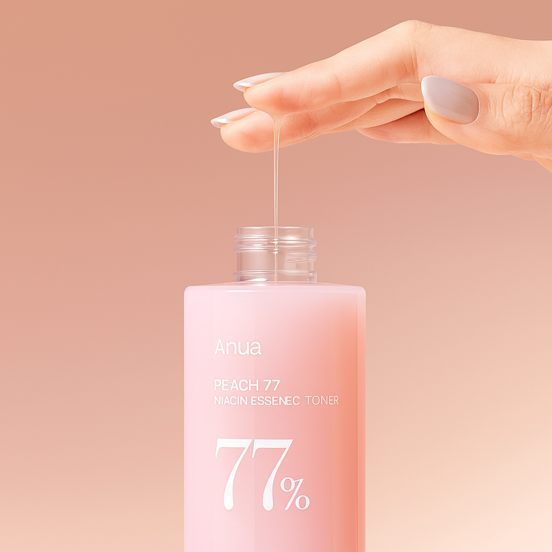 Anua Peach 77% Niacin Essence Toner | Peach Nourishment