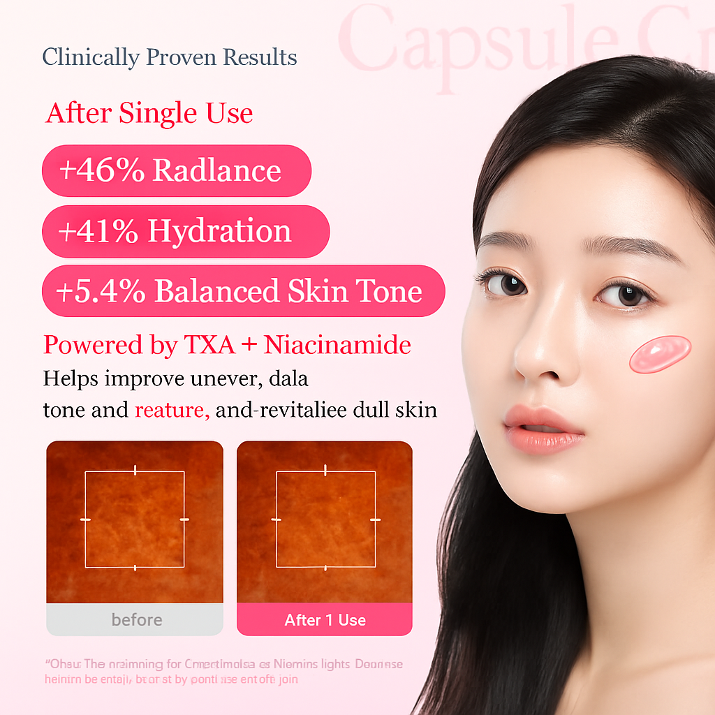 Medicube TXA Niacinamide Capsule Cream | Anti Dark Spots