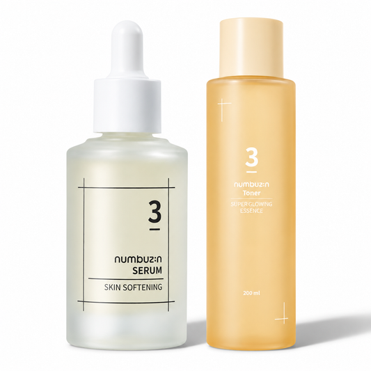 Numbuzin No.3 Pore Tightening Glass Skin Duo