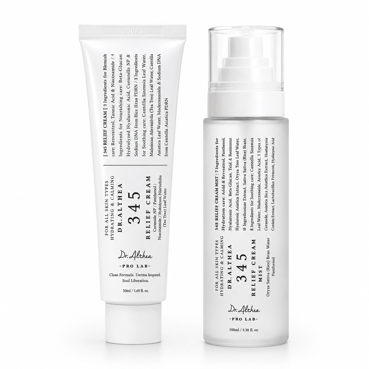 Dr. Althea 345 Relief Duo | Relief Cream + Cream Mist Kit