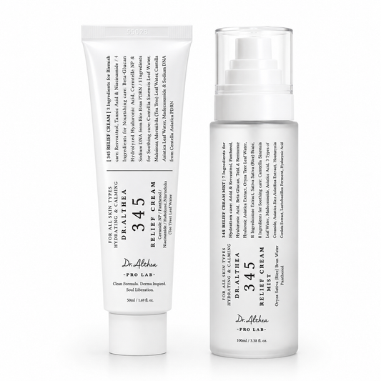 Dr. Althea 345 Relief Duo | Relief Cream + Cream Mist Kit