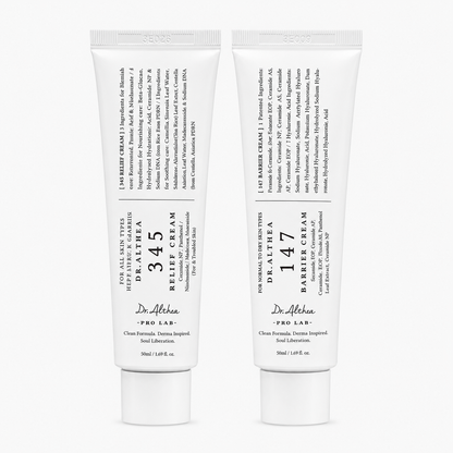 Dr. Althea Dual Cream Set | 345 Relief Cream + 147 Barrier Cream