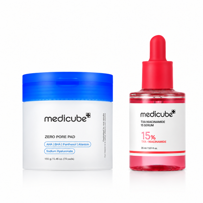 Medicube Oily Skin Kit | 2-Step Pore & Glow Routine