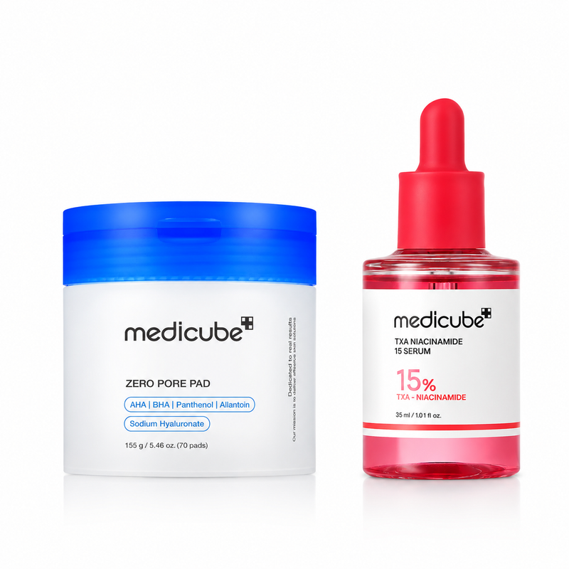 Medicube Oily Skin Kit | 2-Step Pore & Glow Routine