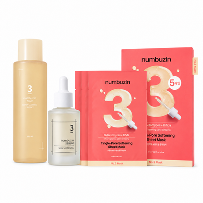Numbuzin No.3 Pore Care 3-Step Routine Set