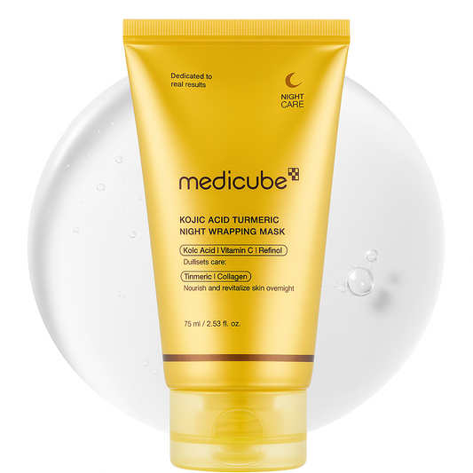 Medicube Kojic Acid And Turmeric Night Wrapping Mask | Anti-Inflammatory Action