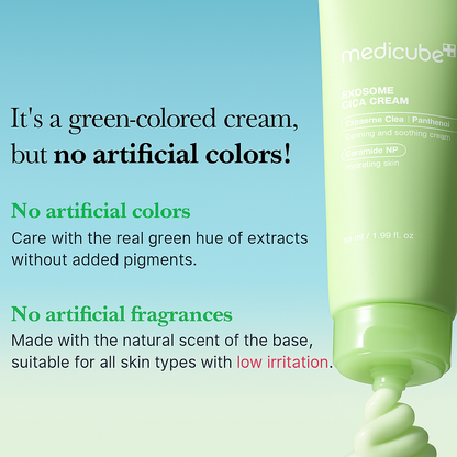 Medicube Exosome Cica Cream | Deep Repairs Irritated Skin