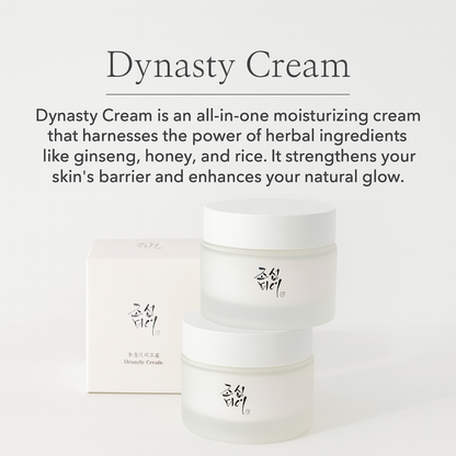 Beauty of Joseon Dynasty Cream | Gingseng + Honey + Rice