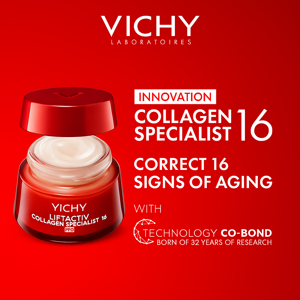 Vichy Liftactiv Collagen Specialist 16 | Multi-Peptide Enriched Cream