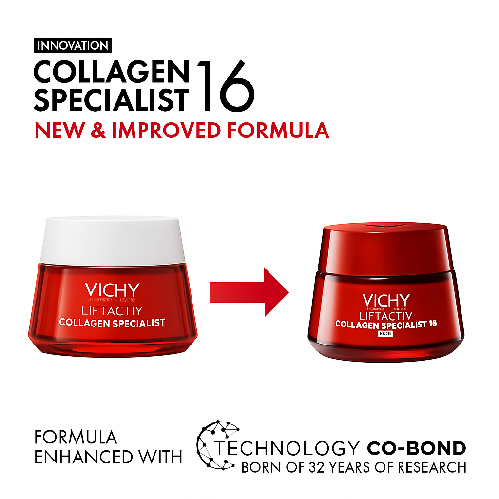 Vichy Liftactiv Collagen Specialist 16 | Multi-Peptide Enriched Cream