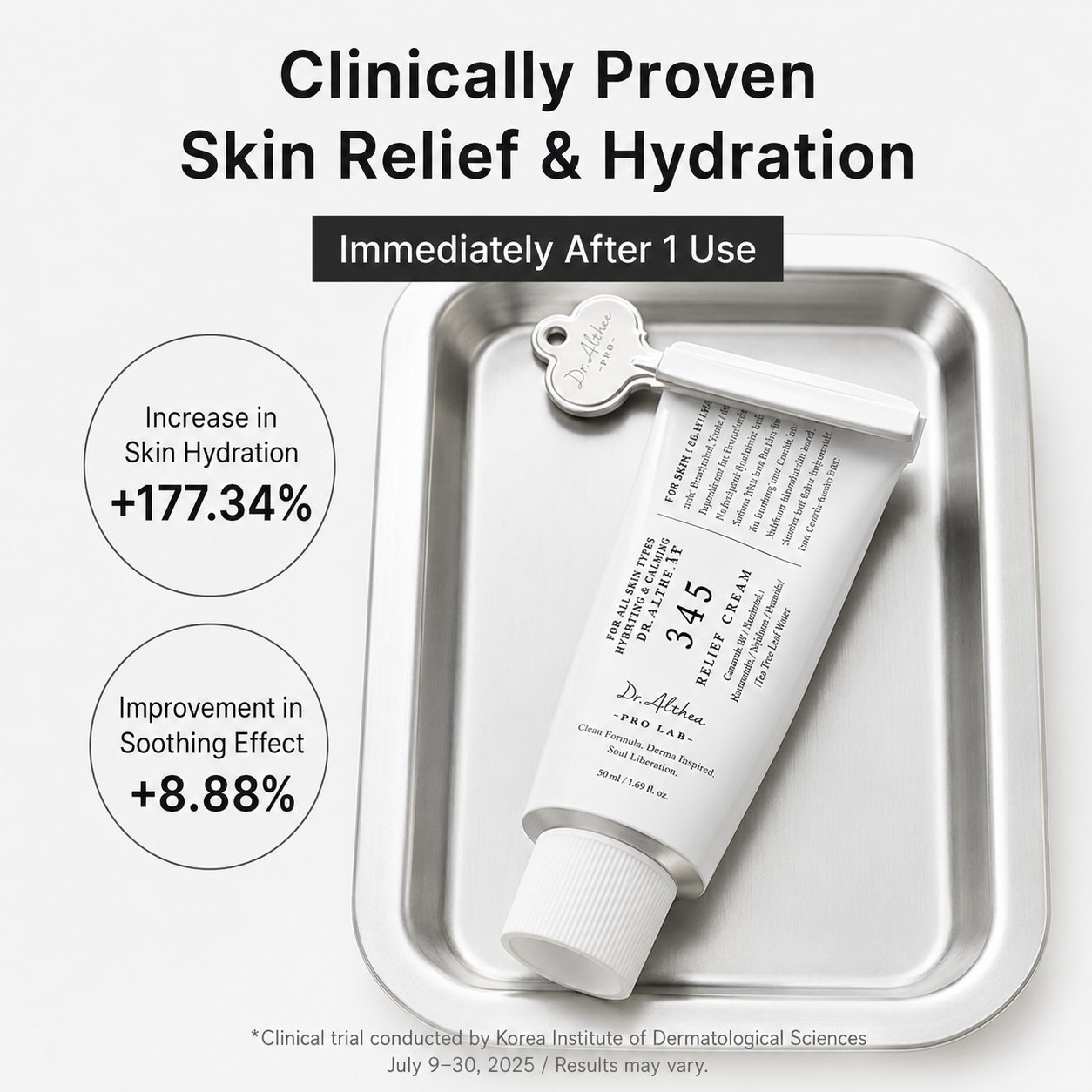 Dr. Althea 345 Relief Cream 50ml | Post-Acne Soothing Moisturizer
