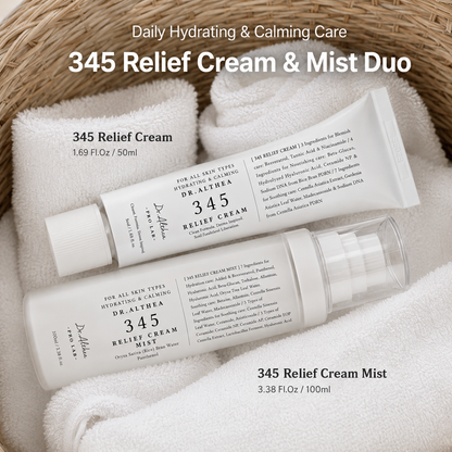 Dr. Althea 345 Relief Duo | Relief Cream + Cream Mist Kit