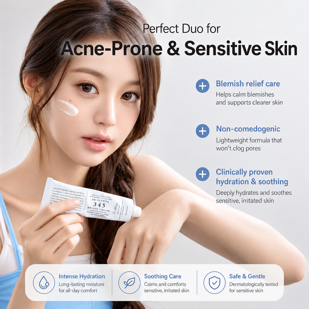 Dr. Althea 345 Relief Duo | Relief Cream + Cream Mist Kit