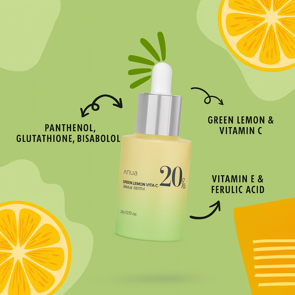 Anua 20% Green Lemon Vitamin C Serum