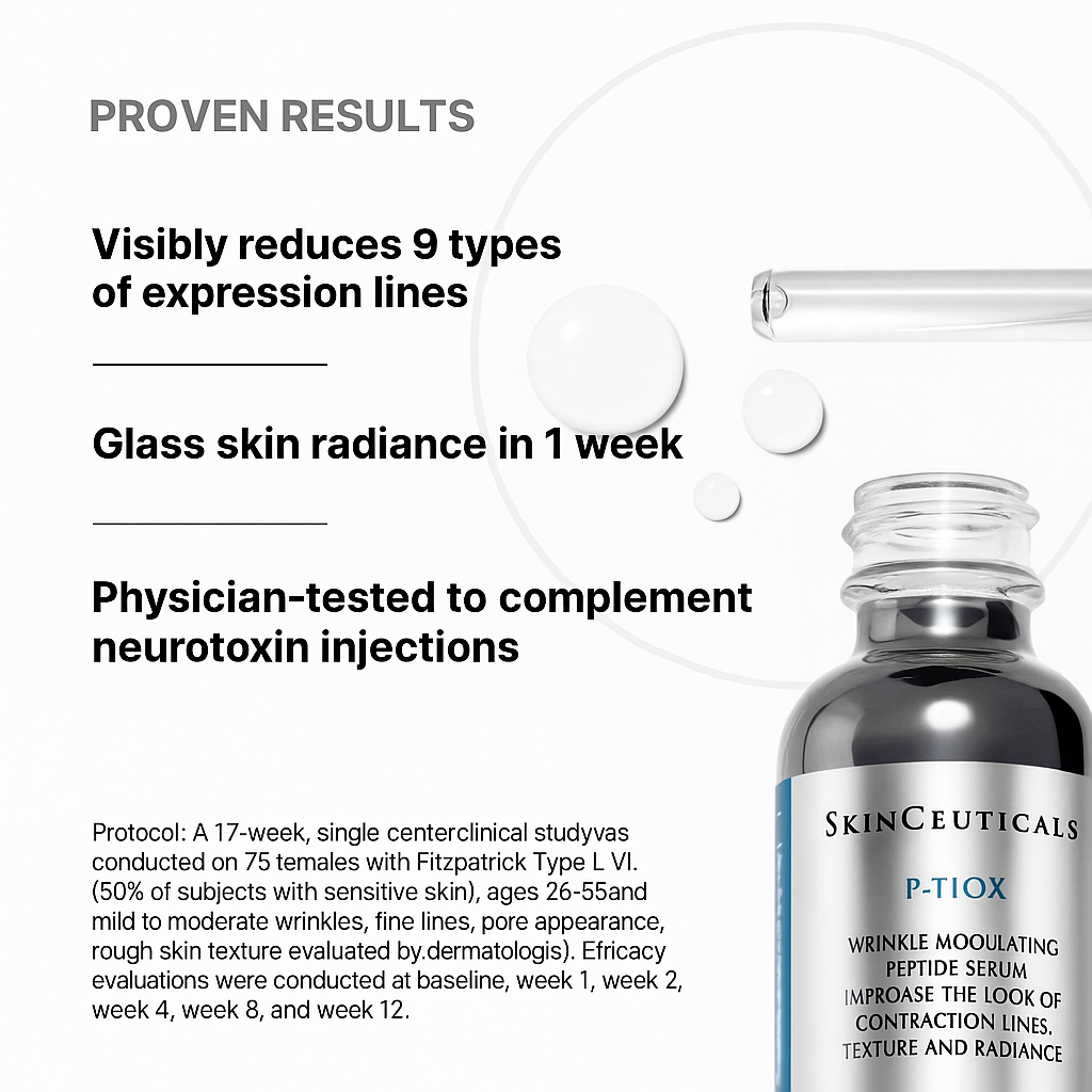 SkinCeuticals P-TIOX 30ml | Wrinkle Modulating Peptide Serum