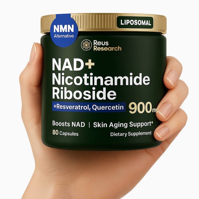 NAD+ Nicotinamide Riboside | Skin Aging Support 80 Caps