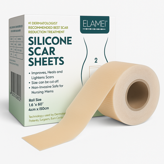SilVive Medical Grade Silicone Scar Sheets for Surgery