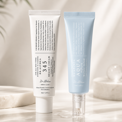Dr. Althea Acne & Barrier Care Duo | 345 Relief Cream + Aqua Marine Watery Cream