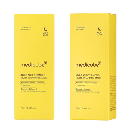Medicube Kojic Acid And Turmeric Night Wrapping Mask | Anti-Inflammatory Action