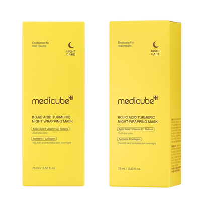 Medicube Kojic Acid And Turmeric Night Wrapping Mask | Anti-Inflammatory Mask