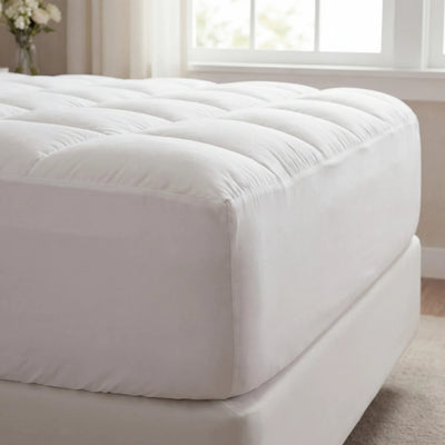 Premium Quilted 1000GSM Luxury Extra Thick Mattress Topper - Breathable & Fluffy Soft