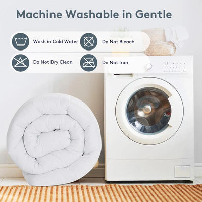 Premium Quilted 1000GSM Luxury Extra Thick Mattress Topper - Breathable & Fluffy Soft