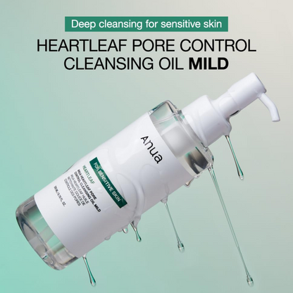 Anua Heartleaf Pore Control | Cleansing Oil For Sensitive Skin