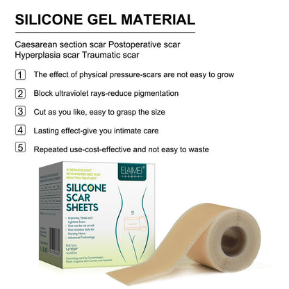 SilVive™Medical Grade Silicone Scar Sheets for Surgery - Ever Youth